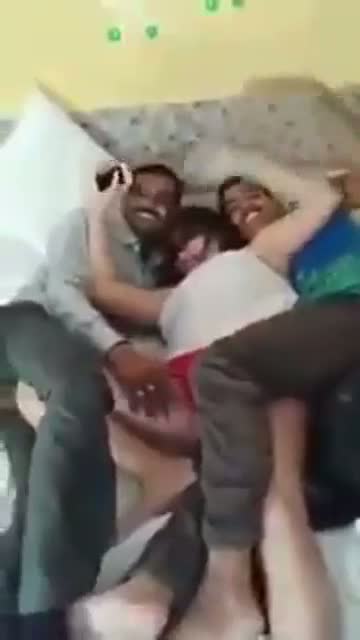 Office boss brings a sexy call girl to have groups sex with his team