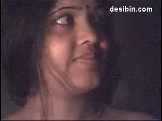 Desi bhabhi enjoying her first time sex video on a webcam with her lover